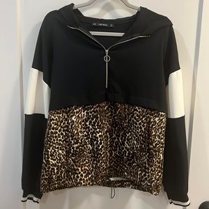 Zara Leopard Print Sweater